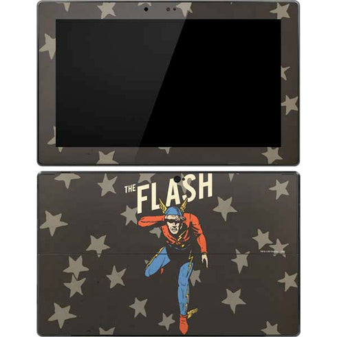 DC Comics The Flash Retro Action Pose Surface Pro Tablet Skin