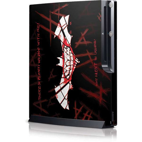 DC Comics The Joker Plenty Wrong With Me Playstation 3 & PS3 Slim Skin