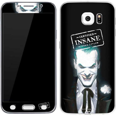 DC Comics The Joker Portrait by Alex Ross Galaxy S7 Skin