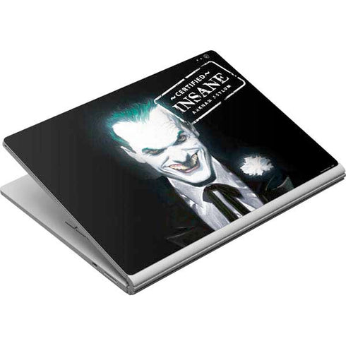 DC Comics The Joker Portrait by Alex Ross Surface Book Skin