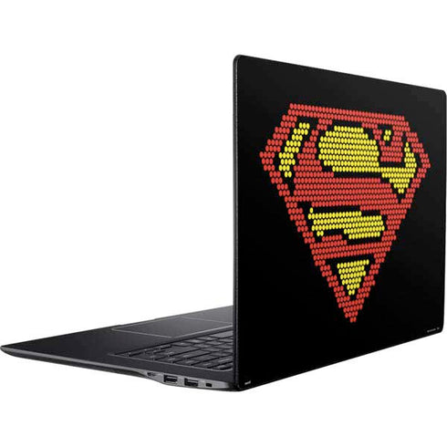 DC Comics Superman Logo Pixels Ativ Book 9 (15.6in 2014) Skin