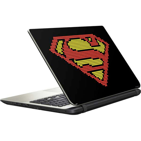 DC Comics Superman Logo Pixels Satellite L50-B / S50-B Skin