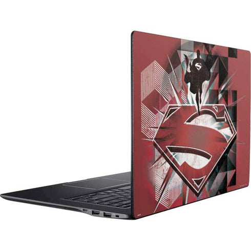 DC Comics Superman Red Pattern Ativ Book 9 (15.6in 2014) Skin