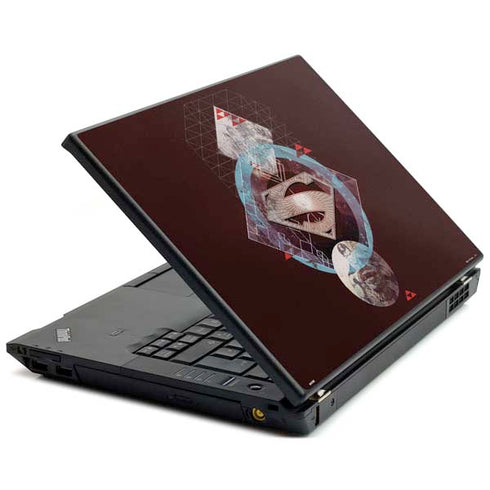 DC Comics Superman Purple Abstract Collage Lenovo T420 Skin