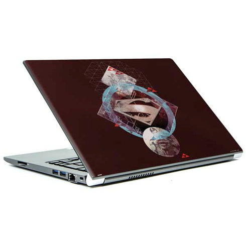 DC Comics Superman Purple Abstract Collage Portege Z30t/Z30t-A Skin