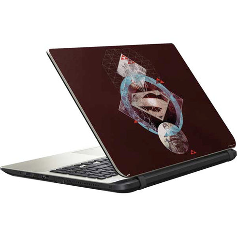 DC Comics Superman Purple Abstract Collage Satellite L50-B / S50-B Skin
