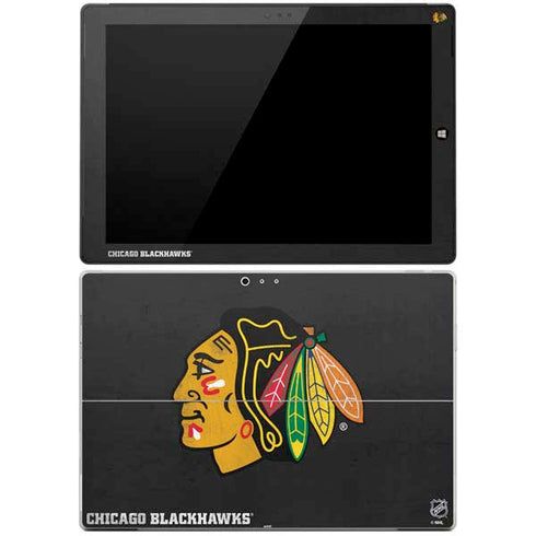 NHL Chicago Blackhawks Distressed Surface Pro 3 Skin