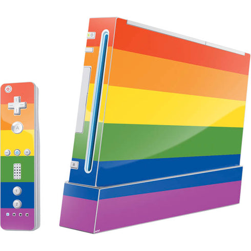 The Rainbow Flag Wii (Includes 1 Controller) Skin