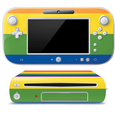 The Rainbow Flag Wii U (Console + 1 Controller) Skin