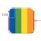 Vertical Rainbow Flag 85W Power Adapter (15 and 17 inch MacBook Pro Charger) Skin