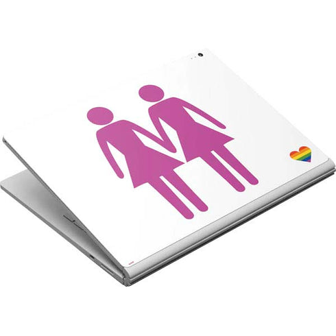 Pink Pride Surface Book Skin