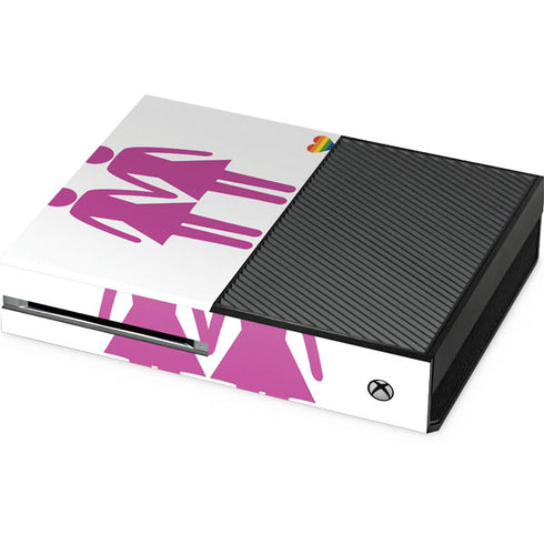 Pink Pride Xbox One Console Skin