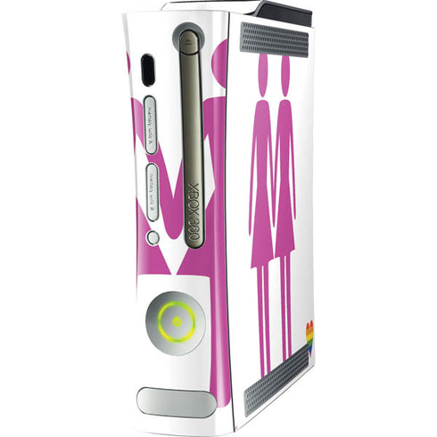 Pink Pride Xbox 360 (Includes HDD) Skin