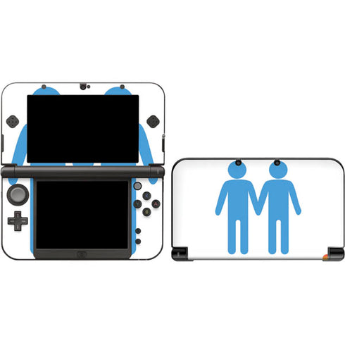 Blue Pride 3DS XL 2015 Skin