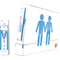 Blue Pride Wii (Includes 1 Controller) Skin