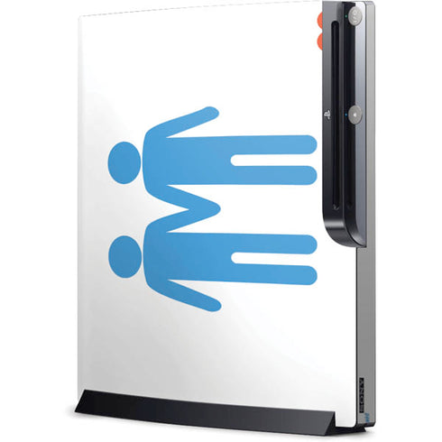 Blue Pride Playstation 3 & PS3 Slim Skin