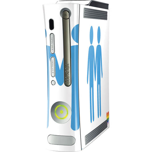 Blue Pride Xbox 360 (Includes HDD) Skin