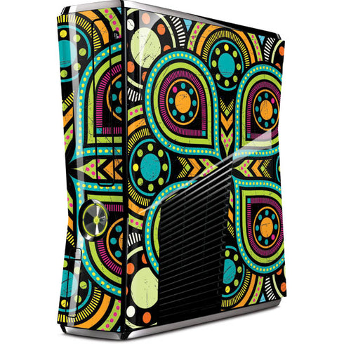 Look Deeper Colored Xbox 360 Slim (2010) Skin
