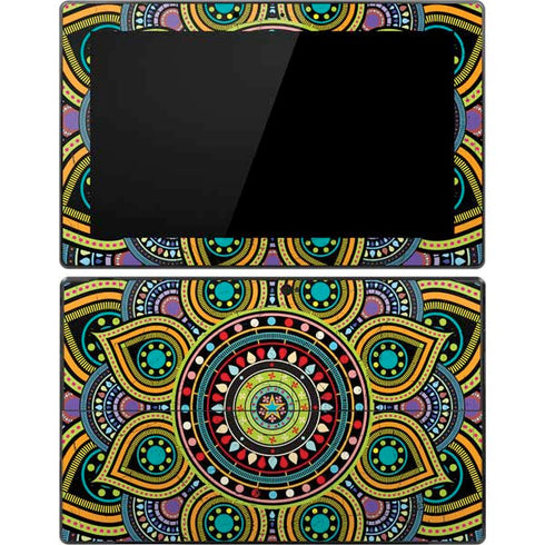 Sacred Wheel Colored Surface Pro Tablet Skin