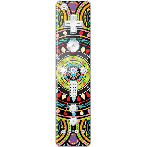 Sacred Wheel Colored Wii Remote Controller Skin