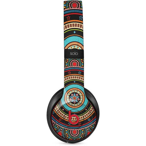Infinite Circle Colored Beats Solo 2 Wireless Skin