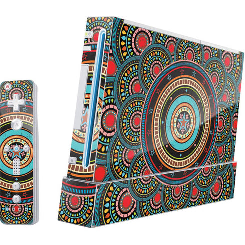 Infinite Circle Colored Wii (Includes 1 Controller) Skin