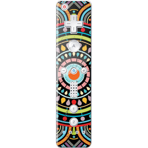 Finding Center Colored Wii Remote Controller Skin