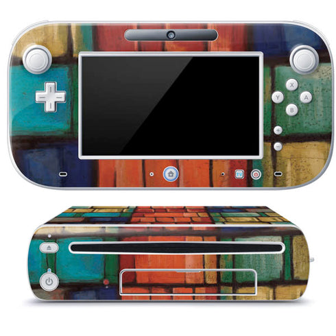 Stained Glass Wii U (Console + 1 Controller) Skin