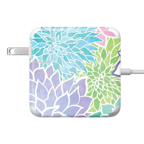 Spring Flowers 85W Power Adapter (15 and 17 inch MacBook Pro Charger) Skin