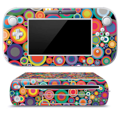 Psychedelic Circles Wii U (Console + 1 Controller) Skin
