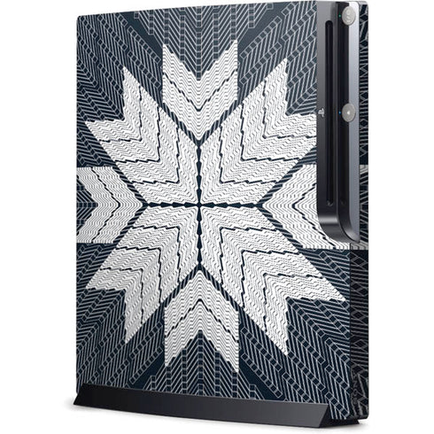 NYC Symmetric Flower Playstation 3 & PS3 Slim Skin