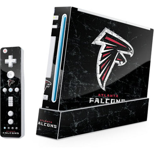 NFL Atlanta Falcons Distressed Nintendo Skins