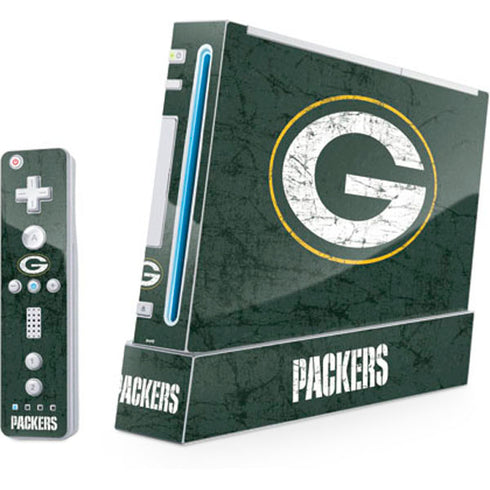 NFL Green Bay Packers Distressed Nintendo Skins