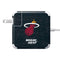NBA Miami Heat Black Partial Logo 85W Power Adapter (15 and 17 inch MacBook Pro Charger) Skin