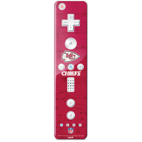 NFL Kansas City Chiefs Distressed Nintendo Skins