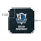 NBA Dallas Mavericks Black Primary Logo 85W Power Adapter (15 and 17 inch MacBook Pro Charger) Skin