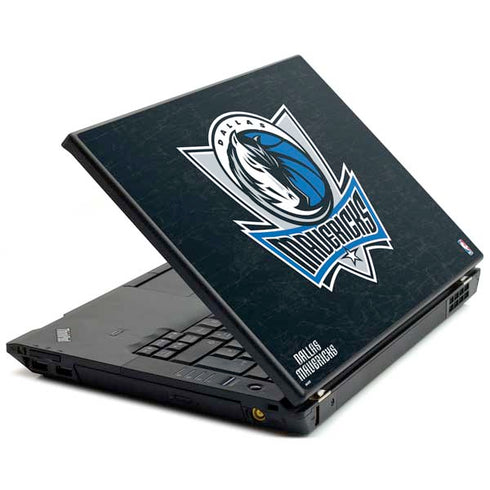NBA Dallas Mavericks Black Primary Logo Lenovo T420 Skin
