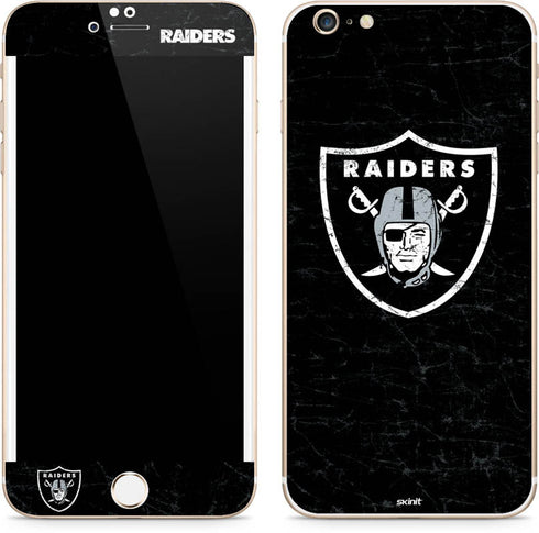 NFL Las Vegas Raiders Distressed iPhone 6/6s Plus Skin