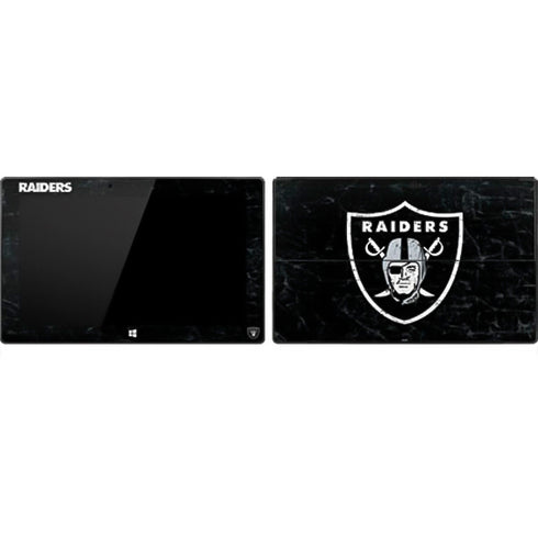 NFL Las Vegas Raiders Distressed Surface Pro Tablet Skin