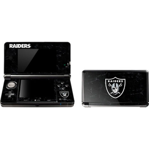 NFL Las Vegas Raiders Distressed Nintendo Skins