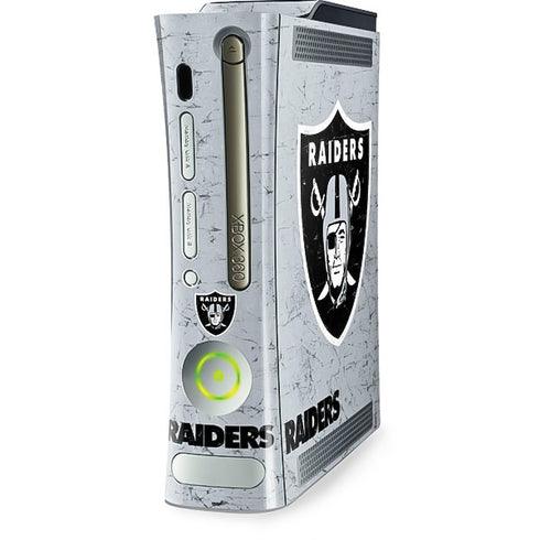 NFL Las Vegas Raiders - Alternate Distressed Xbox 360 (Includes HDD) Skin