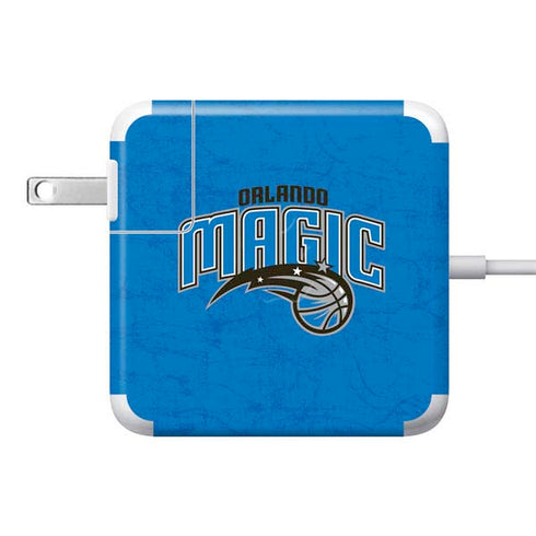 NBA Orlando Magic Blue Primary Logo 85W Power Adapter (15 and 17 inch MacBook Pro Charger) Skin