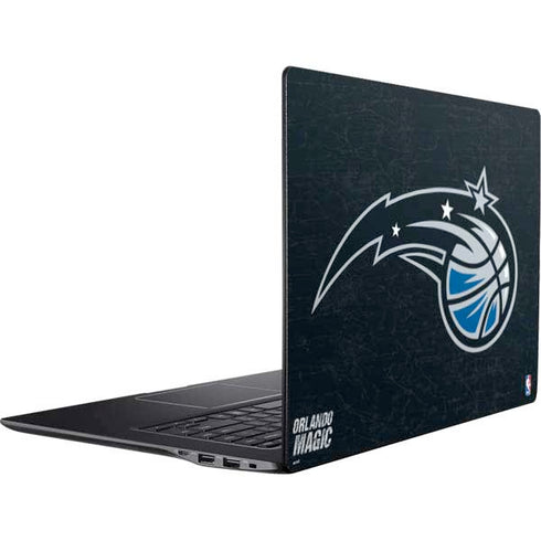 NBA Orlando Magic Black Secondary Logo Ativ Book 9 (15.6in 2014) Skin