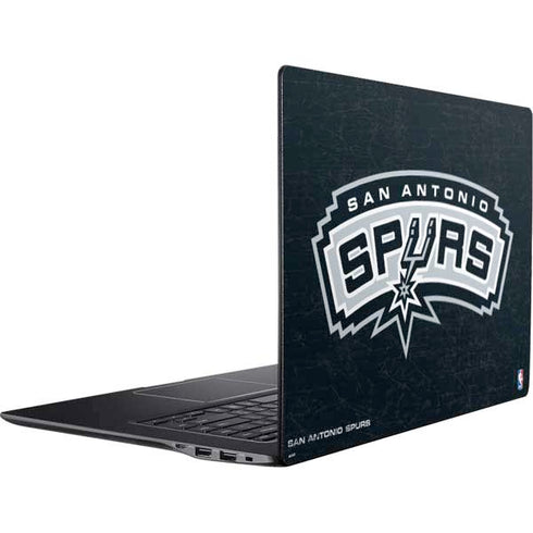 NBA San Antonio Spurs Primary Logo Ativ Book 9 (15.6in 2014) Skin