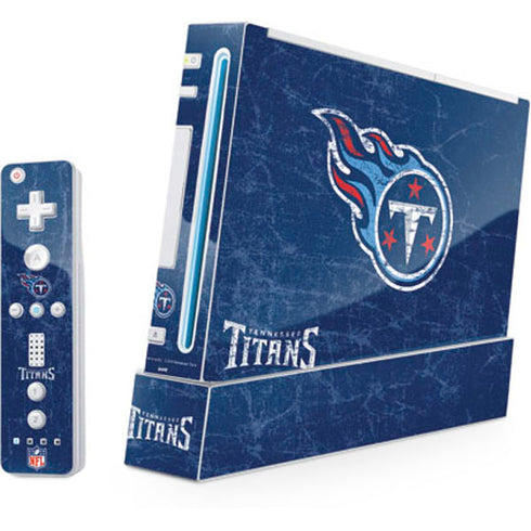 NFL Tennessee Titans Distressed Nintendo Skins