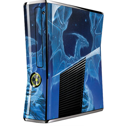 Ed Beard Jr. Winter Spirit Dragon by Ed Beard Jr Xbox 360 Slim (2010) Skin
