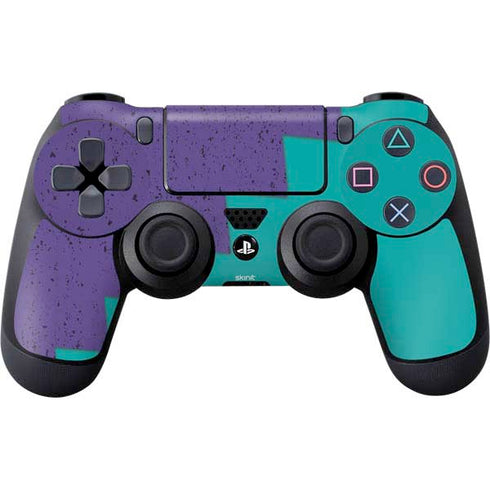 Purple Turquoise Zig Zag PlayStation PS4 Skins
