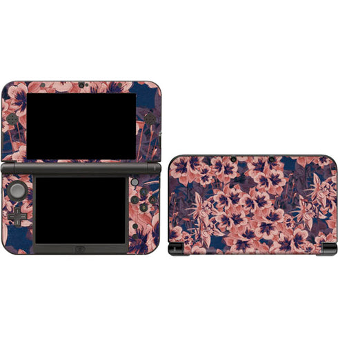 Dark Tapestry Floral Nintendo Skins