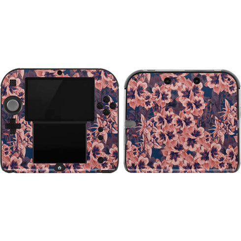Dark Tapestry Floral Nintendo Skins