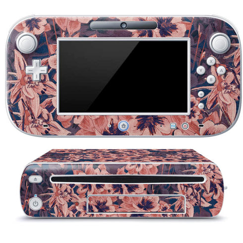 Dark Tapestry Floral Wii U (Console + 1 Controller) Skin